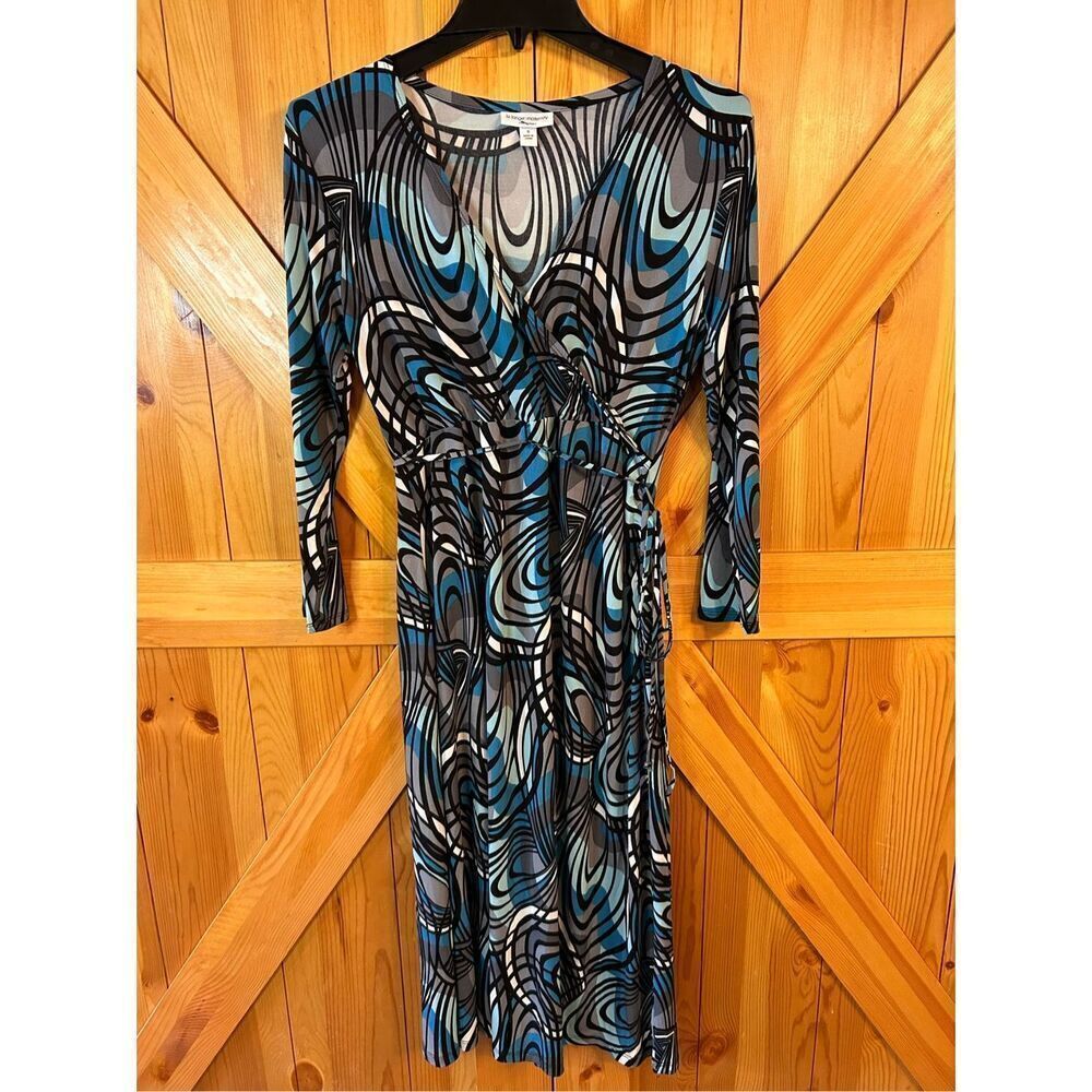 LIZ LANGE Maternity Dress By Target Size S 3/4 Sleeve (4265)